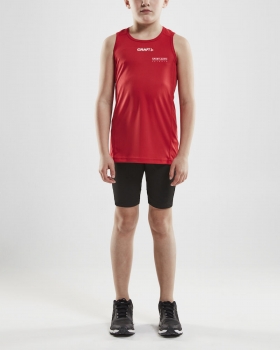 Preview: Craft Trägershirt Kinder - Rot